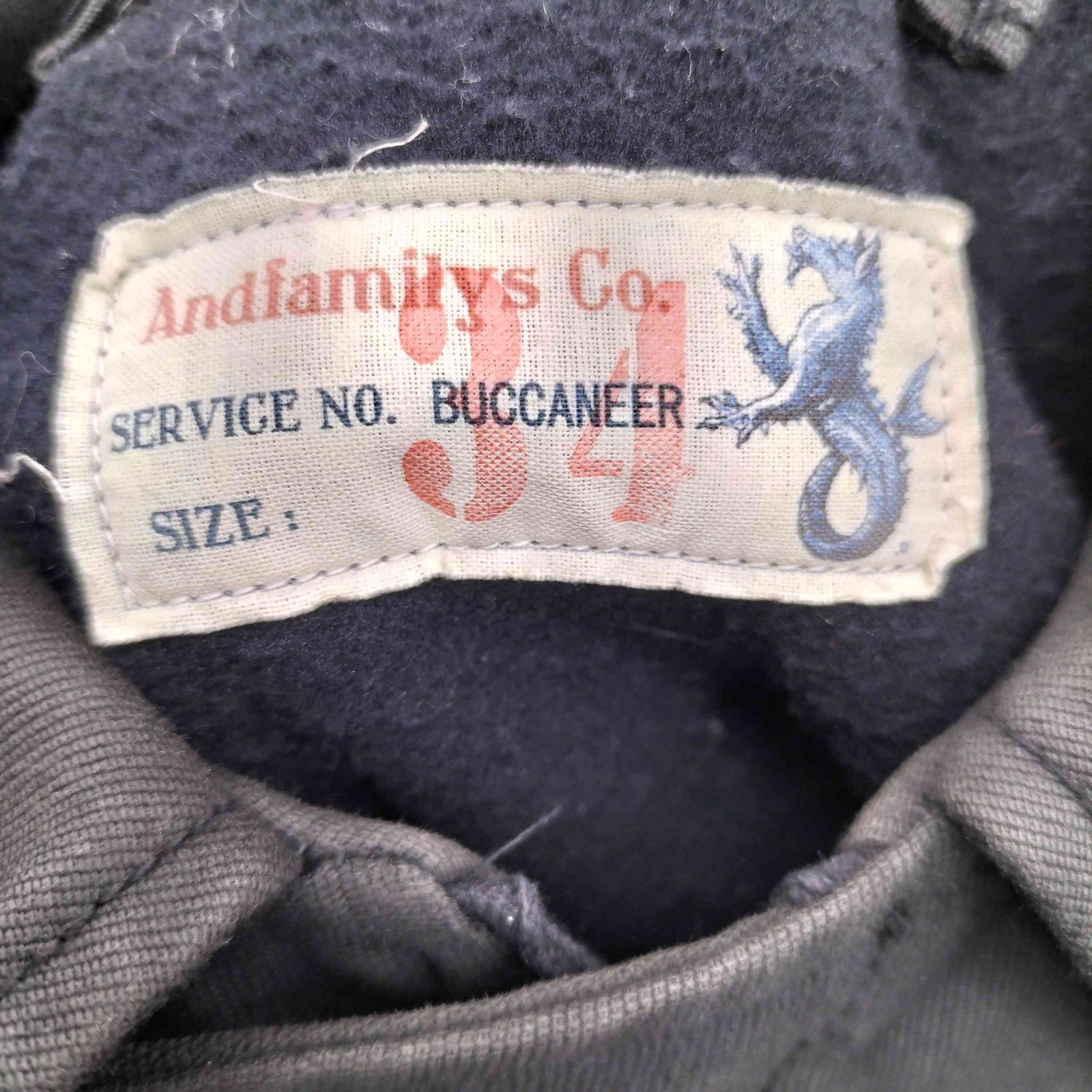 USED古着(ユーズドフルギ) ANDFAMILYS N-1 デッキジャケット メンズ import：XS 【中古】【ブランド古着バズストア】 ユーズドフルギ USED古着 ANDFAMILYS N-1 デッキジャケット メンズ