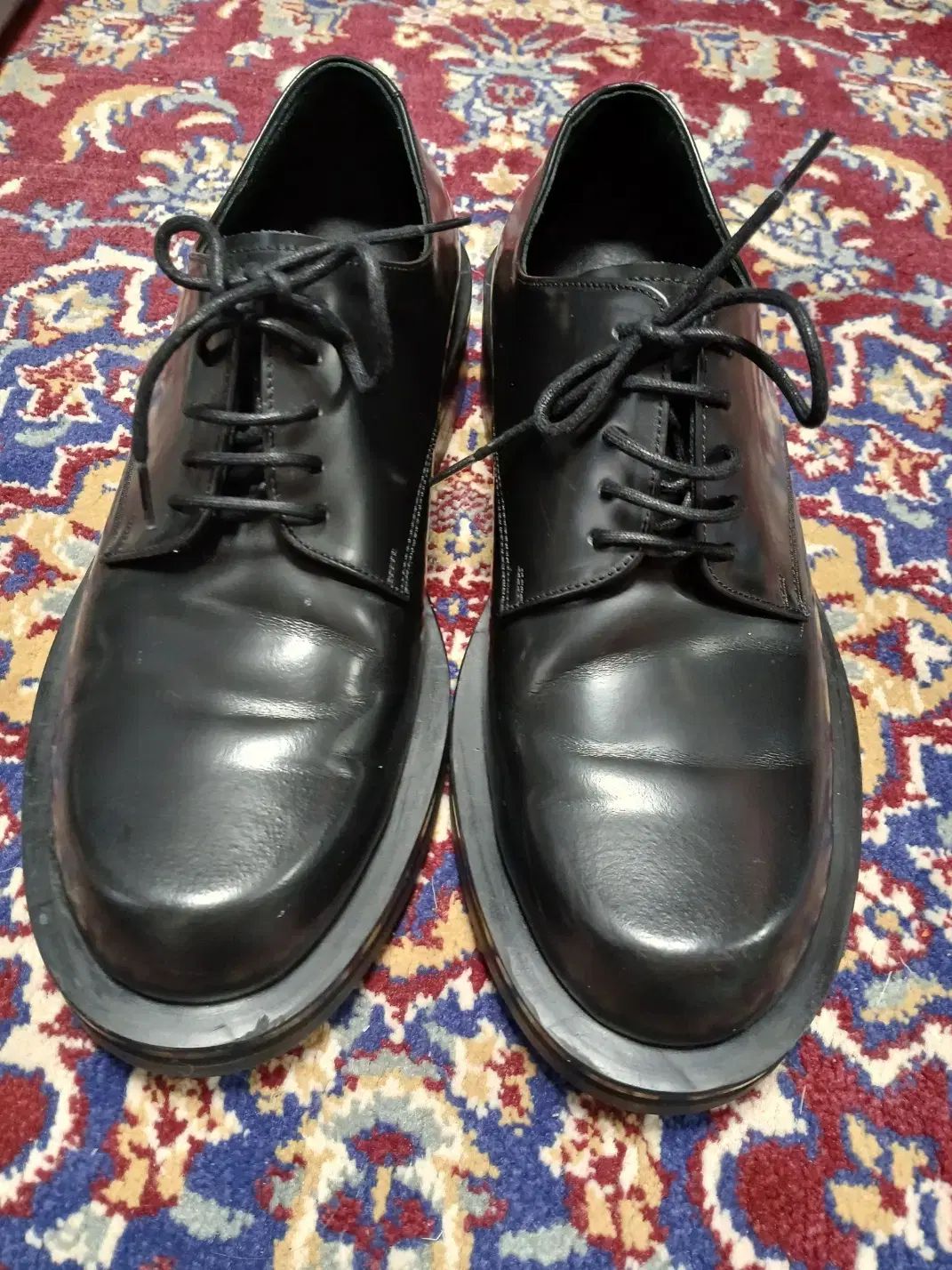 250 実寸255 260 ロストガーデン ラウンドトゥ ダービーシューズ