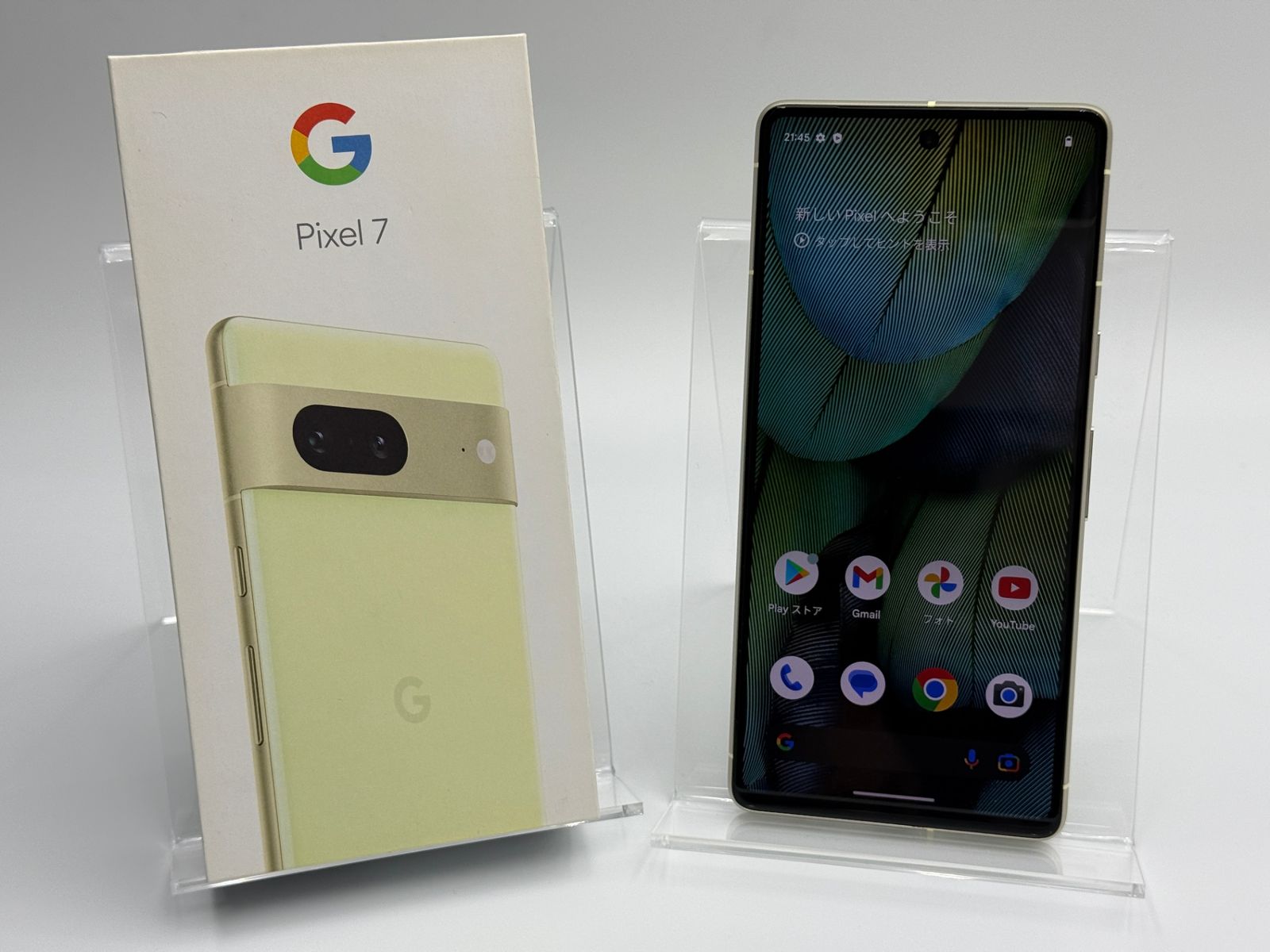 A Google Pixel 7 128 GB Lemongrass SIMフリー 白ロム