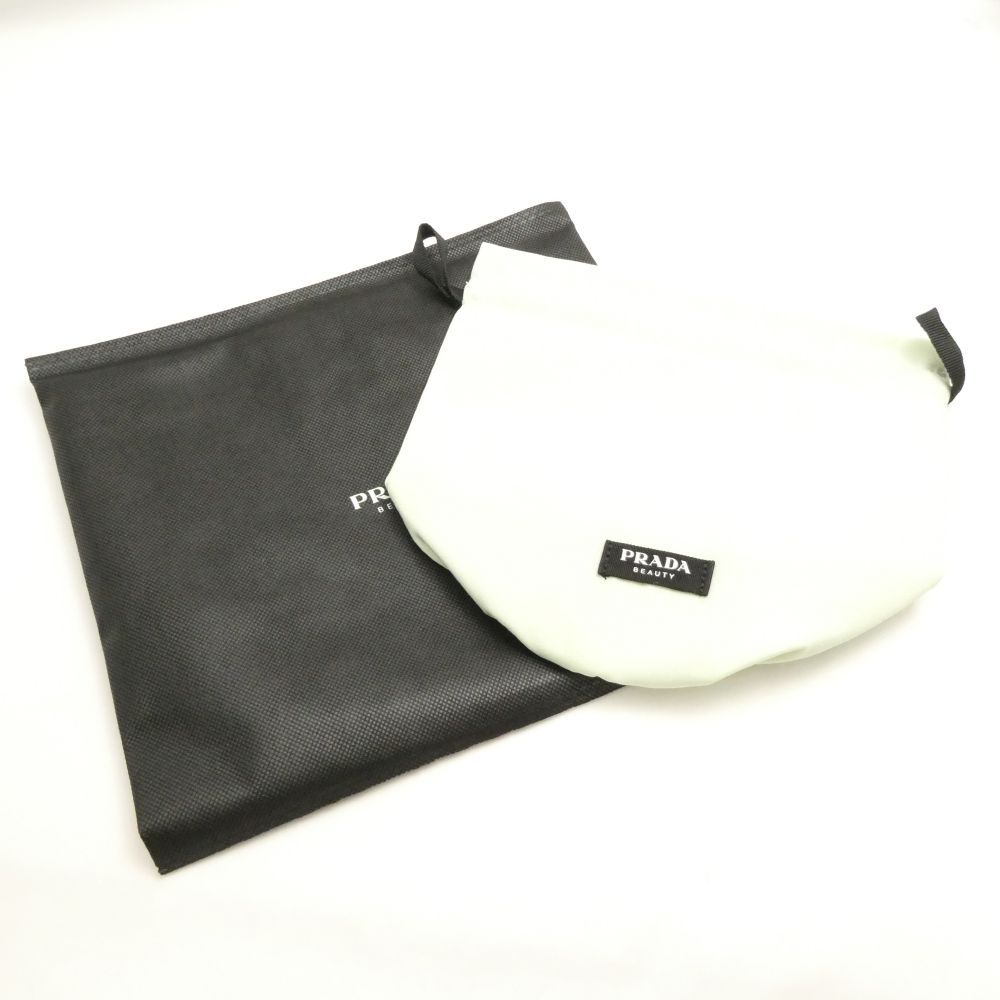 未使用 PRADA プラダ 巾着 ポーチ メイク 化粧道具 レディース AY7754