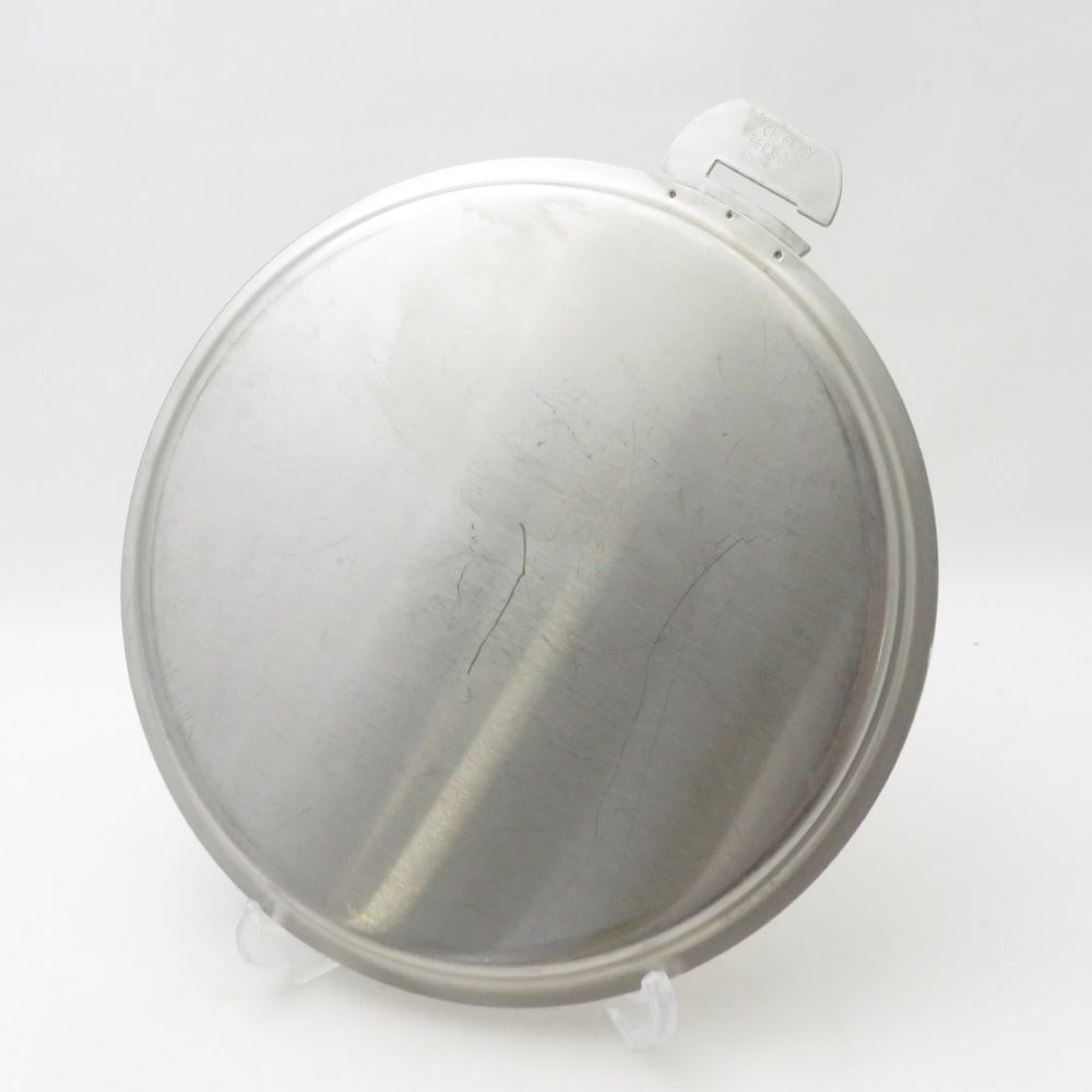 CRISTEL クリステル ステンレスフラットふたのみ 20cm 蓋 廃盤 希少