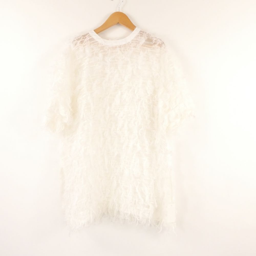 LUDLOW ラドロー スワンブラウス F リネン シルク 半袖 レディース