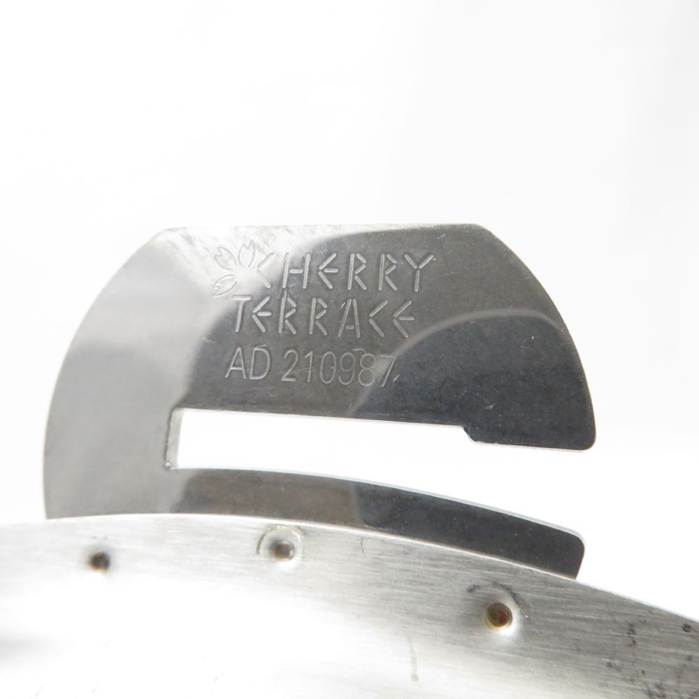 CRISTEL クリステル ステンレスフラットふたのみ 24cm 蓋 廃盤 希少