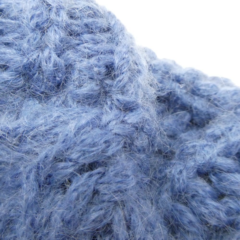  SEVEN TEN by miho kawahito セブンテン バイ ミホカワヒト 6 A 202 ニット M モヘア ナイロン 五分丈 レディース 五分袖 七分袖 ニット セーター