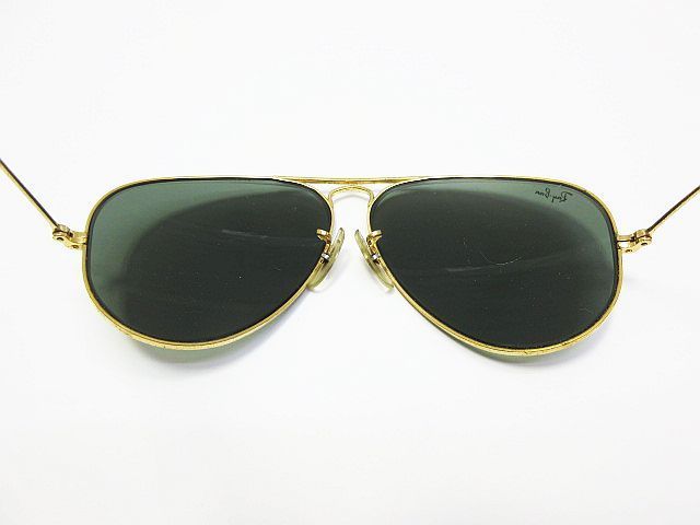 ヴィンテージ Ray-Ban レイバン ティアドロップ サングラス B-L アビエーター ボシュロム ケース付き メンズ E 464 MF