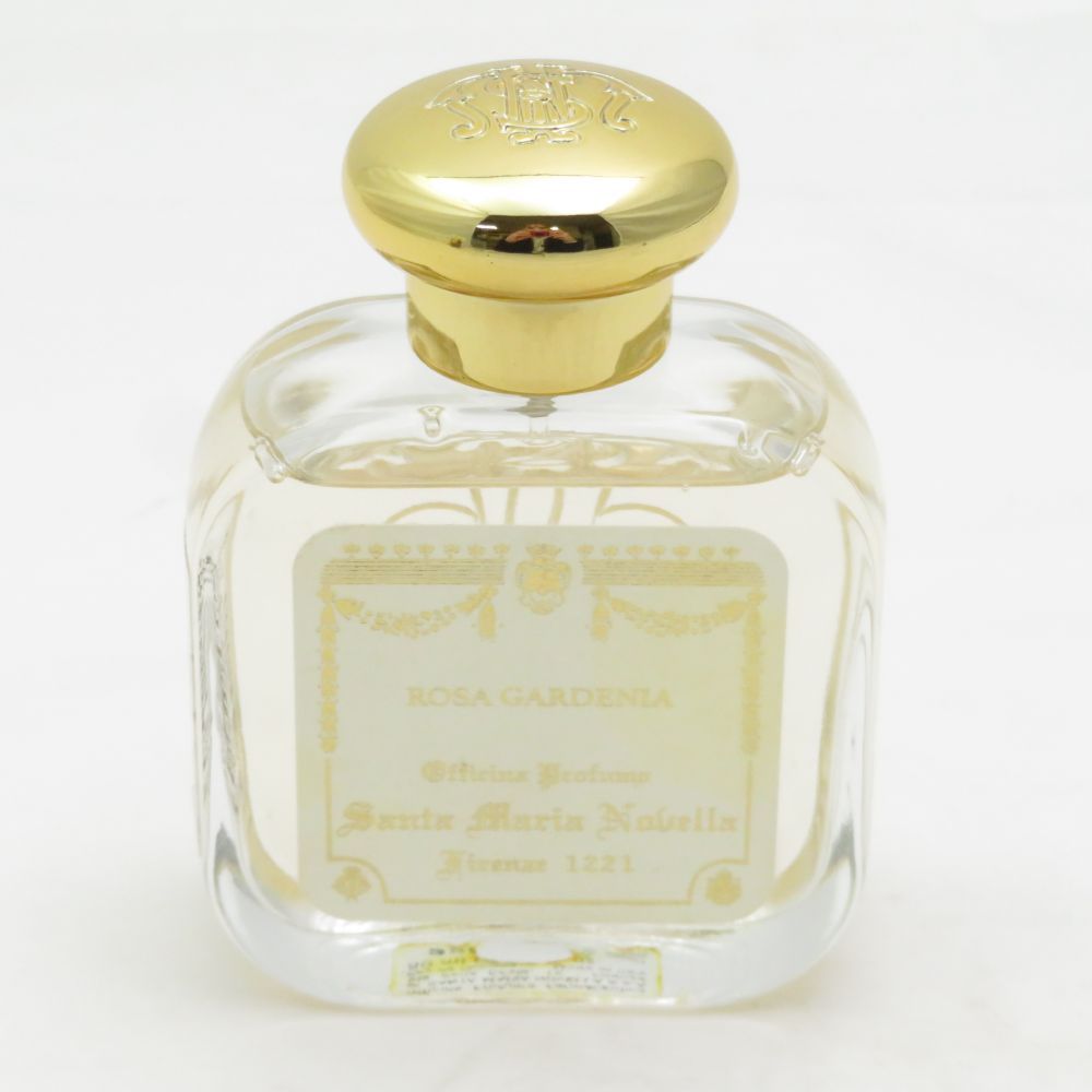 驚きの破格値，品質保証 美品 SantaMariaNovella サンタマリアノヴェッラ ローザ ガーデニア 香水 50ml 残量多 オーデコロン BM11546AD 香水(女性用)