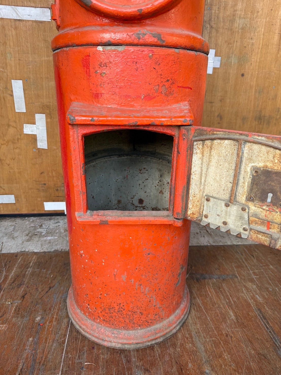 ⭐︎昭和レトロ⭐︎1号丸型ポスト 赤ポスト アンティーク - メルカリ