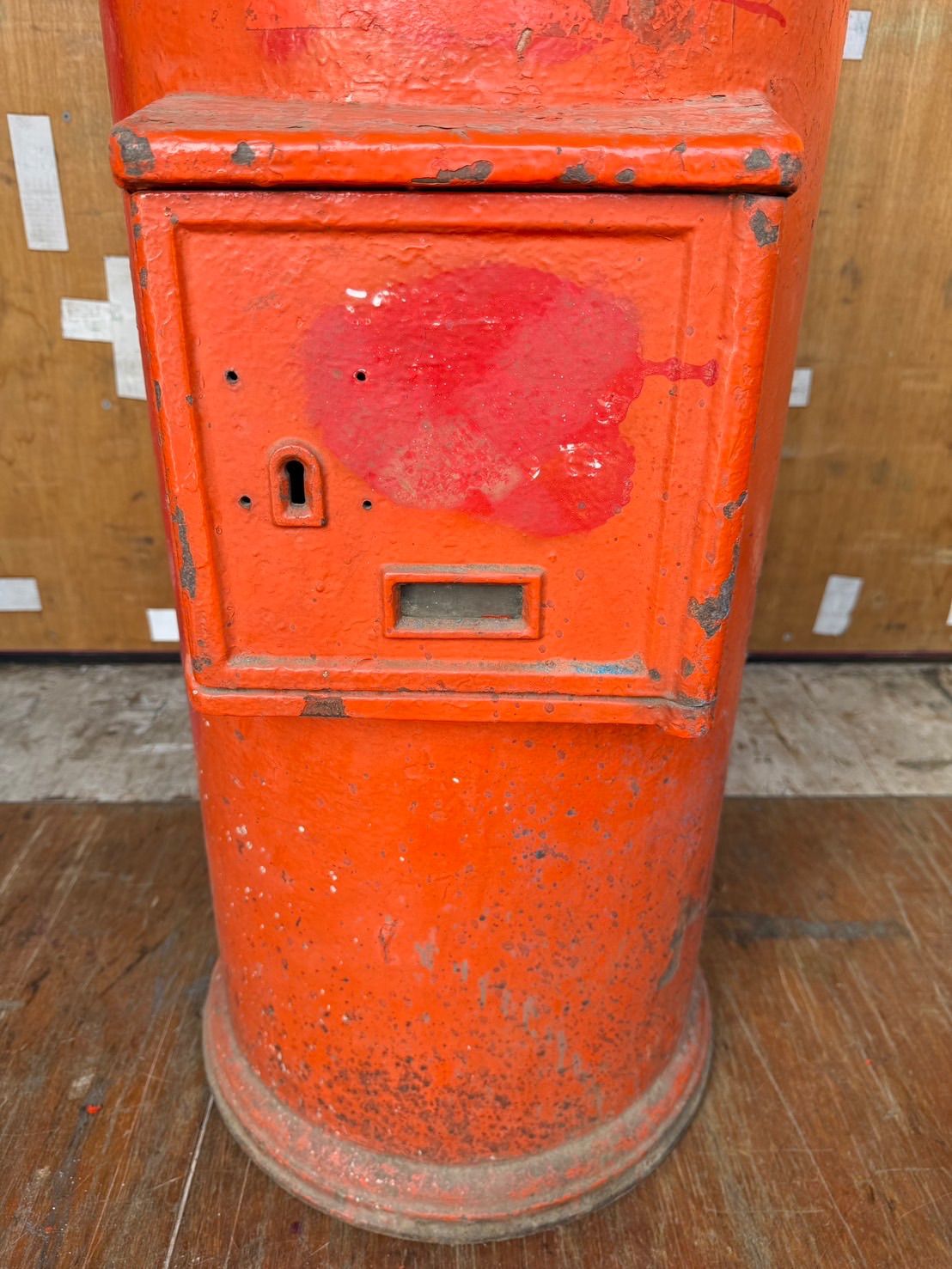 ⭐︎昭和レトロ⭐︎1号丸型ポスト 赤ポスト アンティーク - メルカリ