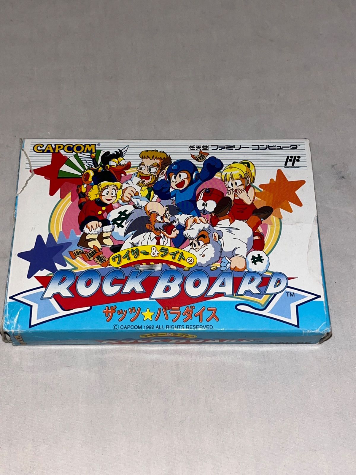 ハガキ チラシ付 ワイリー＆ライトのロックボード ファミコン