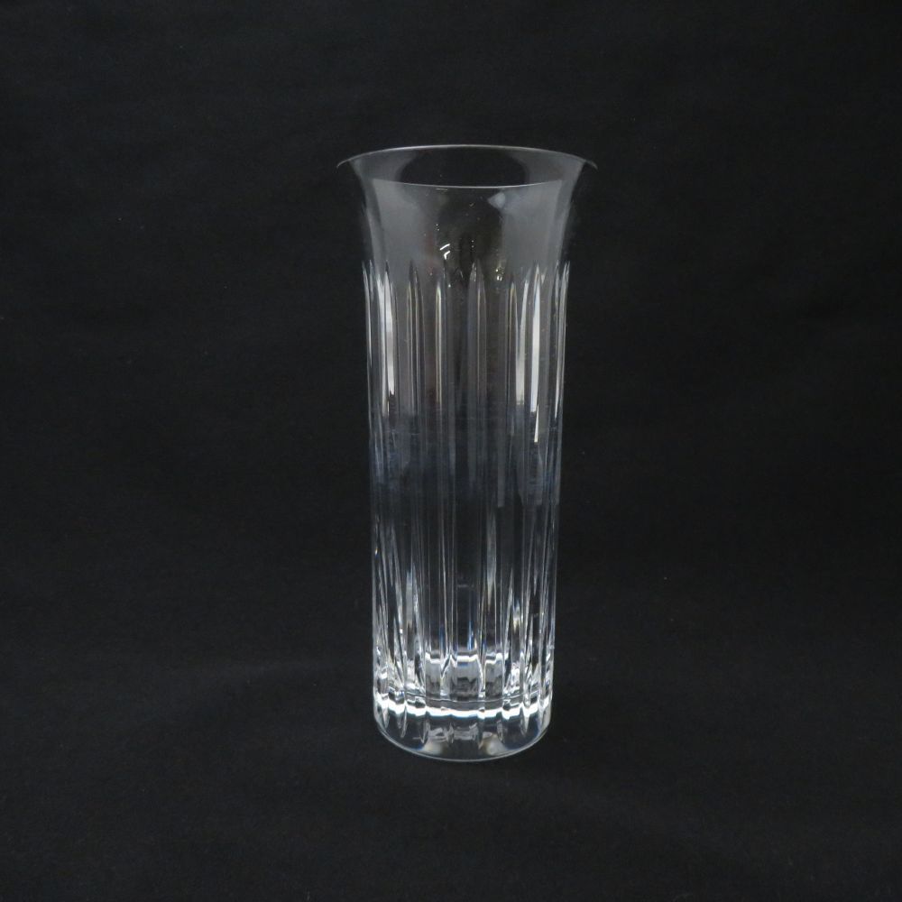 Baccarat バカラ フローラ ビゾー 花瓶 高18cm フラワーベース 花びん