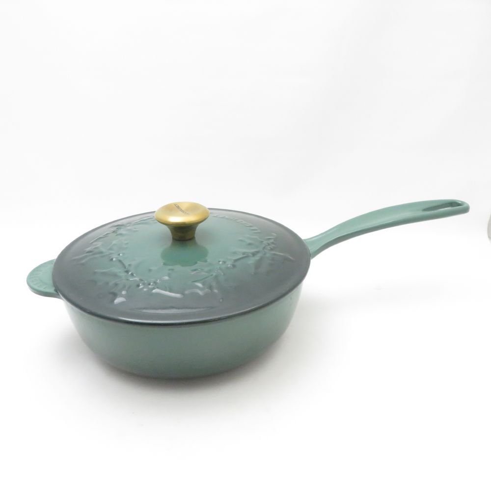 難有 Le Creuset ルクルーゼ ソーシエ21 cm 片手鍋 ソースパン