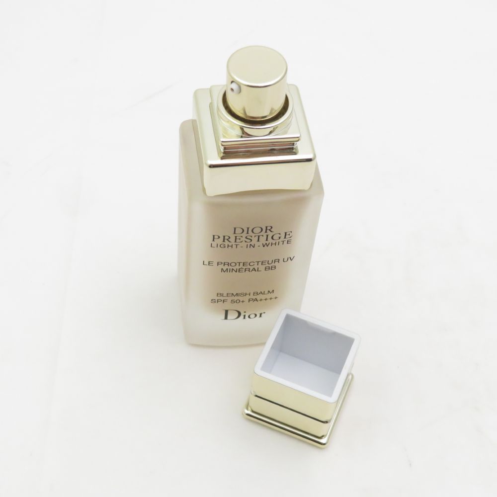 美品 Christian Dior ディオール プレステージ ホワイト ル