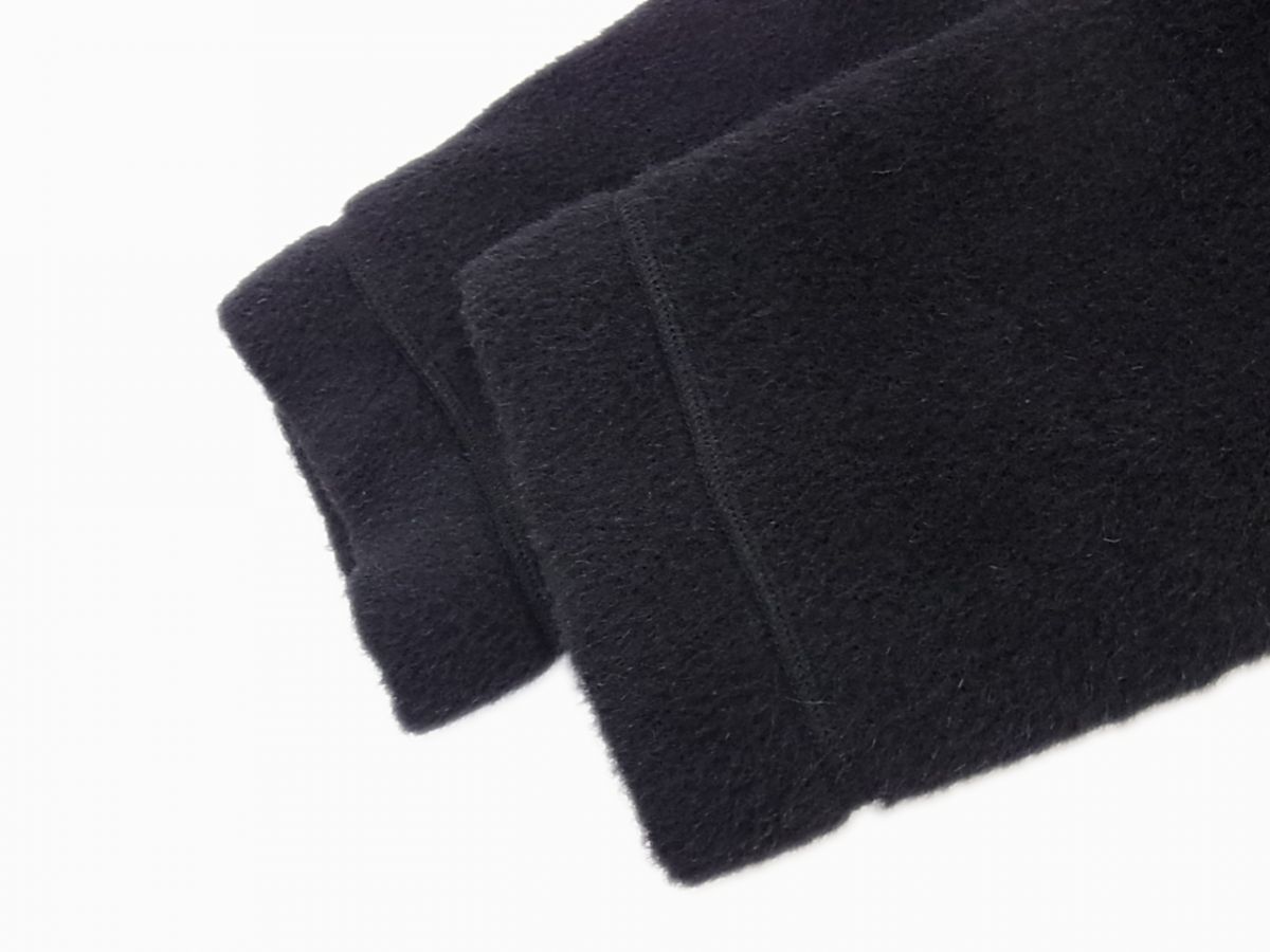 定価20万◇ARMANI COLLEZIONI ラマウール ロングコート ブラック