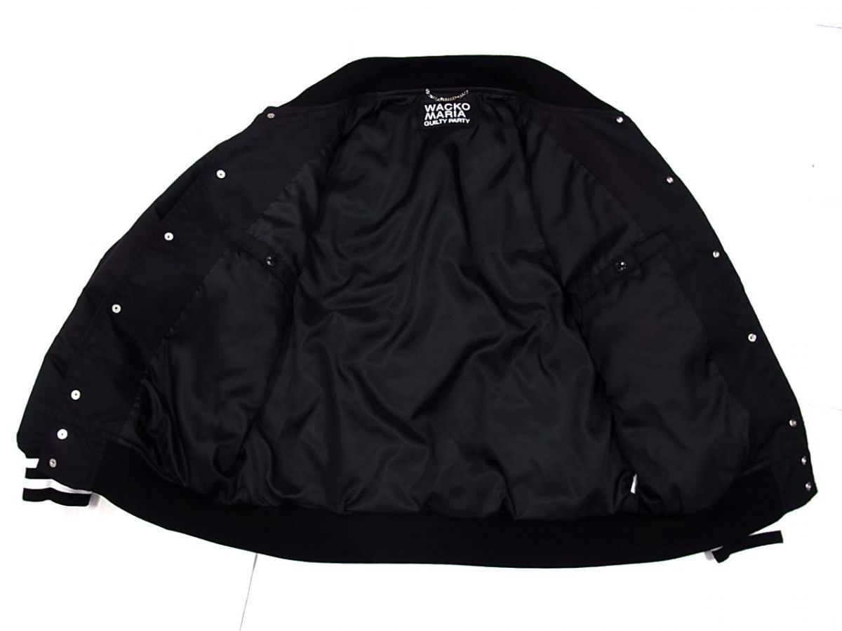 極美品 定価60,500円◇WACKOMARIA ワコマリア 23SS バーシティ