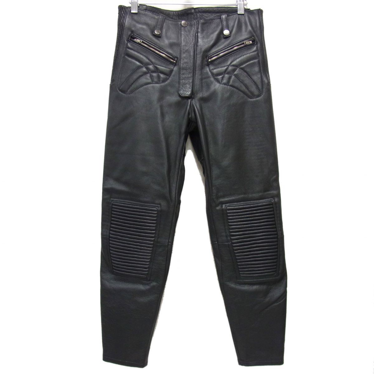 南海部品　トップライダー　ライダーパンツ　本革　サイズL バイク ☆南海部品 Top Rider トップライダー レザーパンツ ライディング
