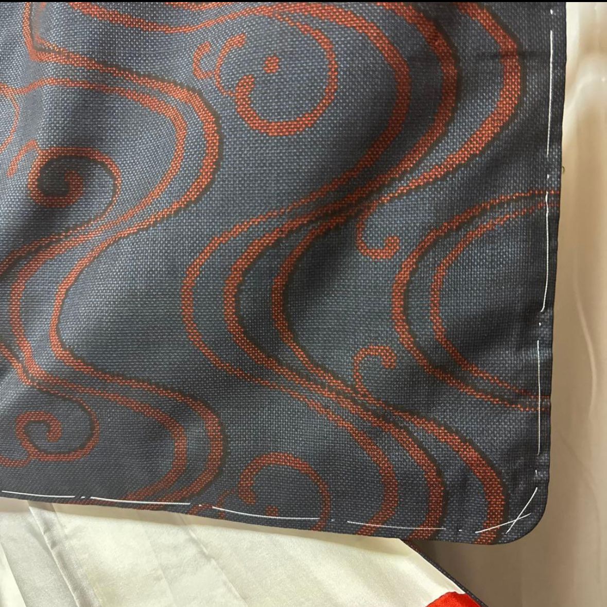 新品 美品 袷 正絹 泥染め 本場奄美大島紬 証紙 専門店 フルセット 裄