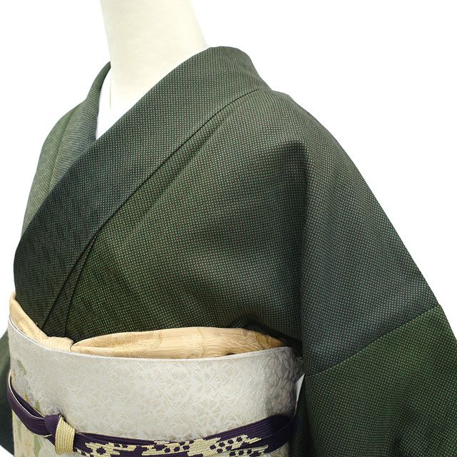 中古】 訪問着 着物 リサイクル 斉藤三才 作家物 落款有り フォーマル