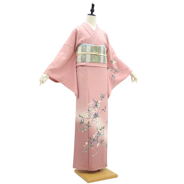 新古品】 訪問着 着物 未使用 フォーマル 正絹 加賀友禅 和泉衛知 作