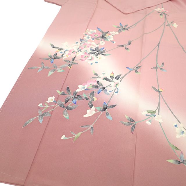 新古品】 訪問着 着物 未使用 フォーマル 正絹 加賀友禅 和泉衛知 作