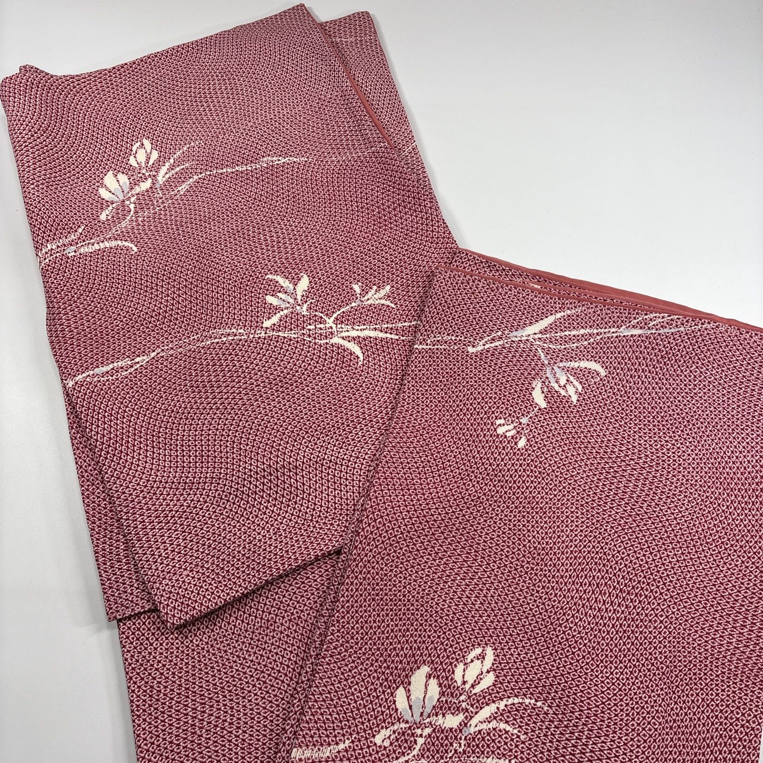 小紋 10枚 正絹 着物まとめ売り 同梱購入歓迎 リメイク用 着付け練習用