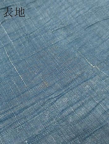  上 夏物 織物の名産 近江ちぢみ 麻 和装小物 座布団地 座布団カバー 薄花色 大丸扱い 共 き kh 6 クッション クッションカバー インテリア 生活道具