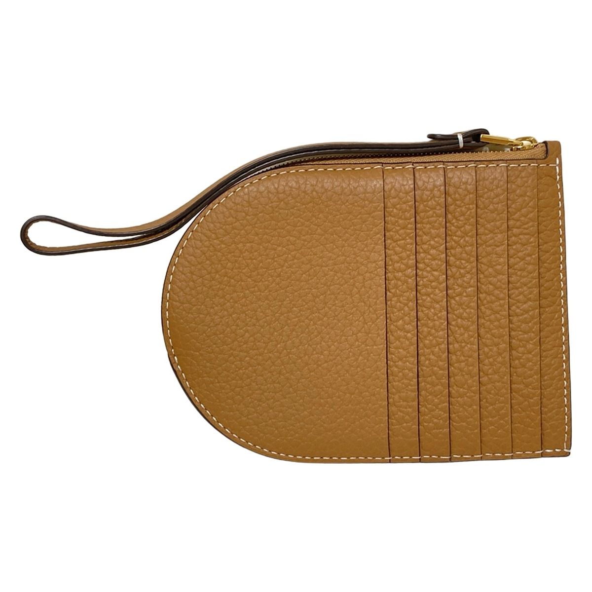 DELVAUX デルボー コインケース パンDマルチファンクション ライトブラウン フラグメントケース レザー