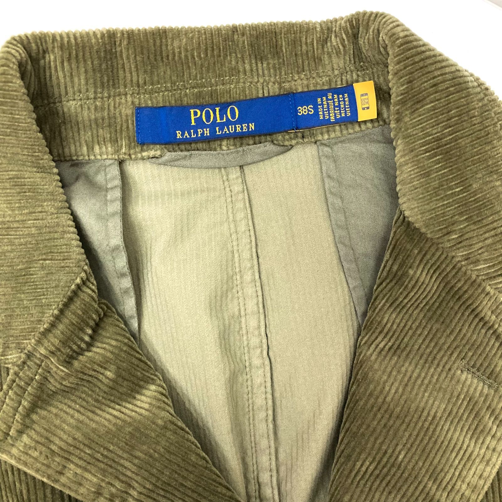 e) タグ付き未使用品 RALPH LAUREN ラルフローレン コーデュロイ