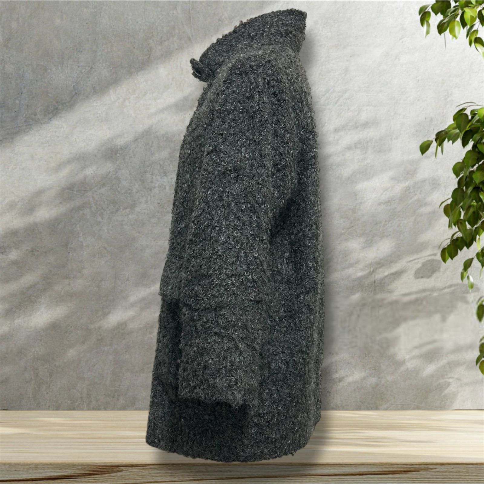 Paul Smith ポールスミス モヘア 羊毛 コート くるみボタン size 38