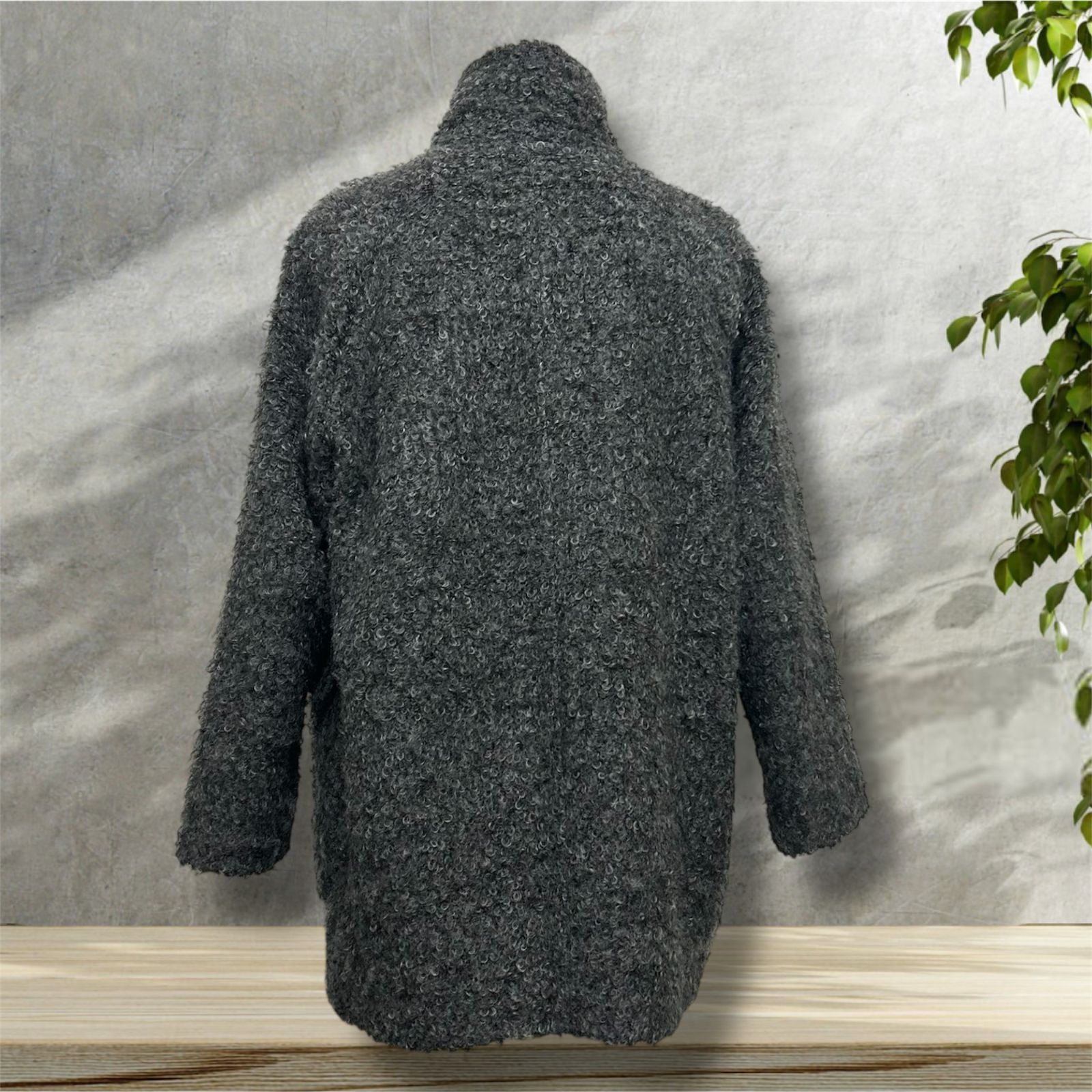 Paul Smith ポールスミス モヘア 羊毛 コート くるみボタン size 38