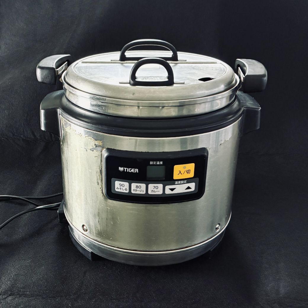 タイガー 業務用マイコンスープジャー JHI-N080 8L 中古品 ステンレス