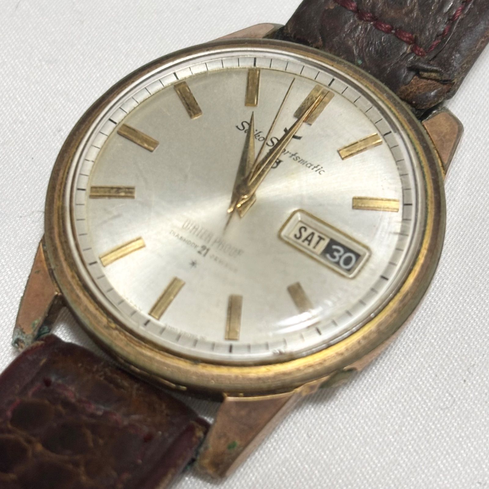 送料無料】【不動品】Seiko Sportmatic/セイコースポーツマチック 