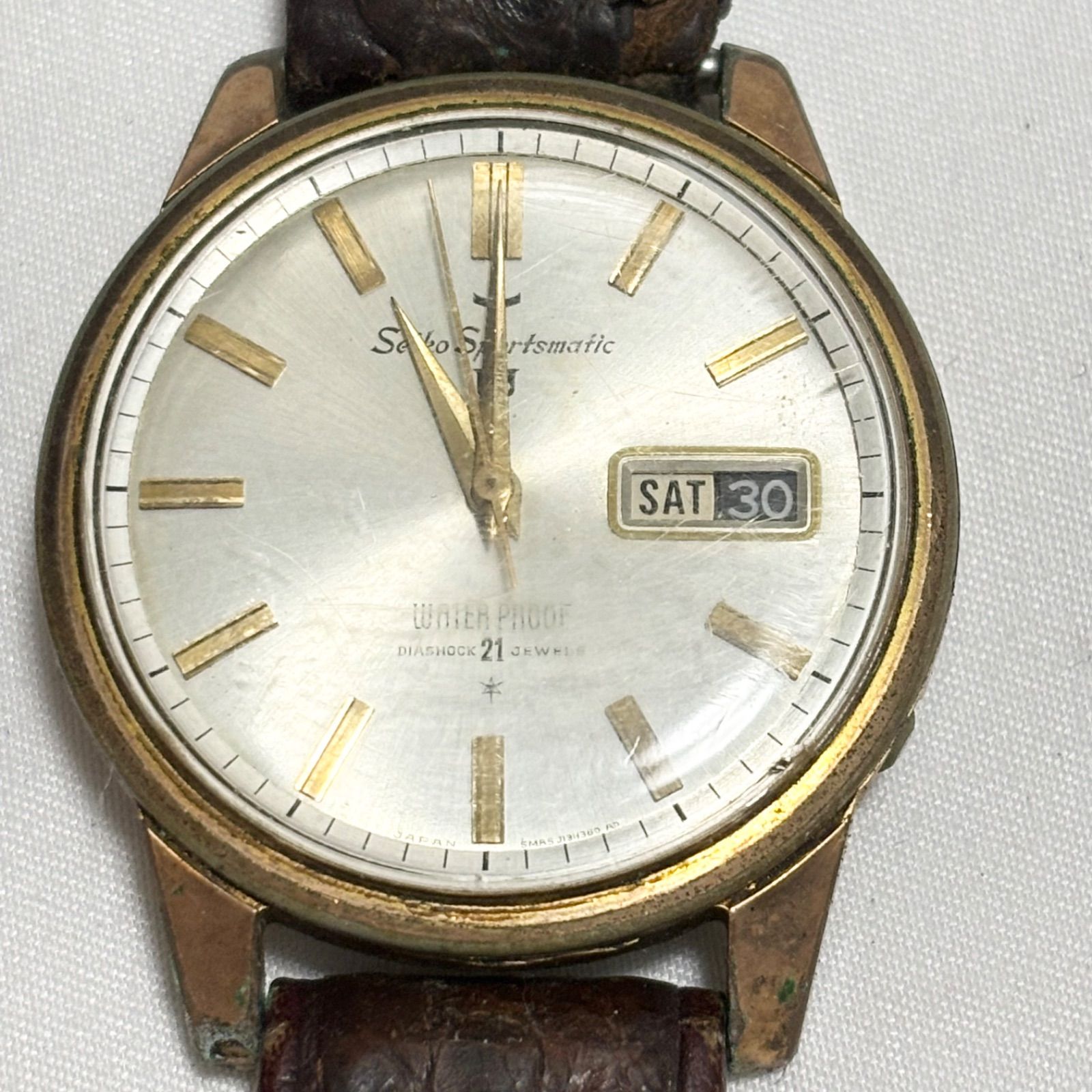 送料無料】【不動品】Seiko Sportmatic/セイコースポーツマチック 