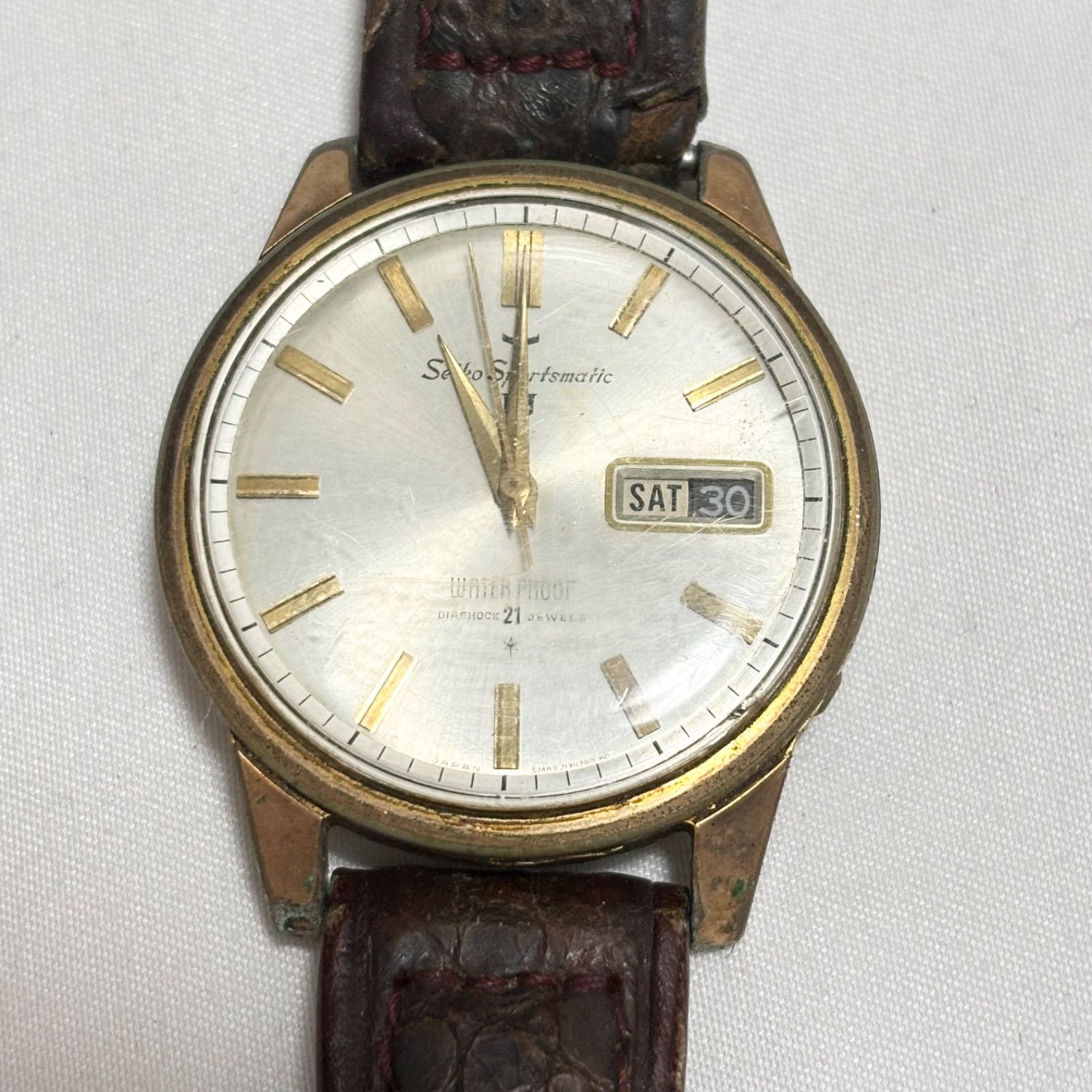 送料無料】【不動品】Seiko Sportmatic/セイコースポーツマチック