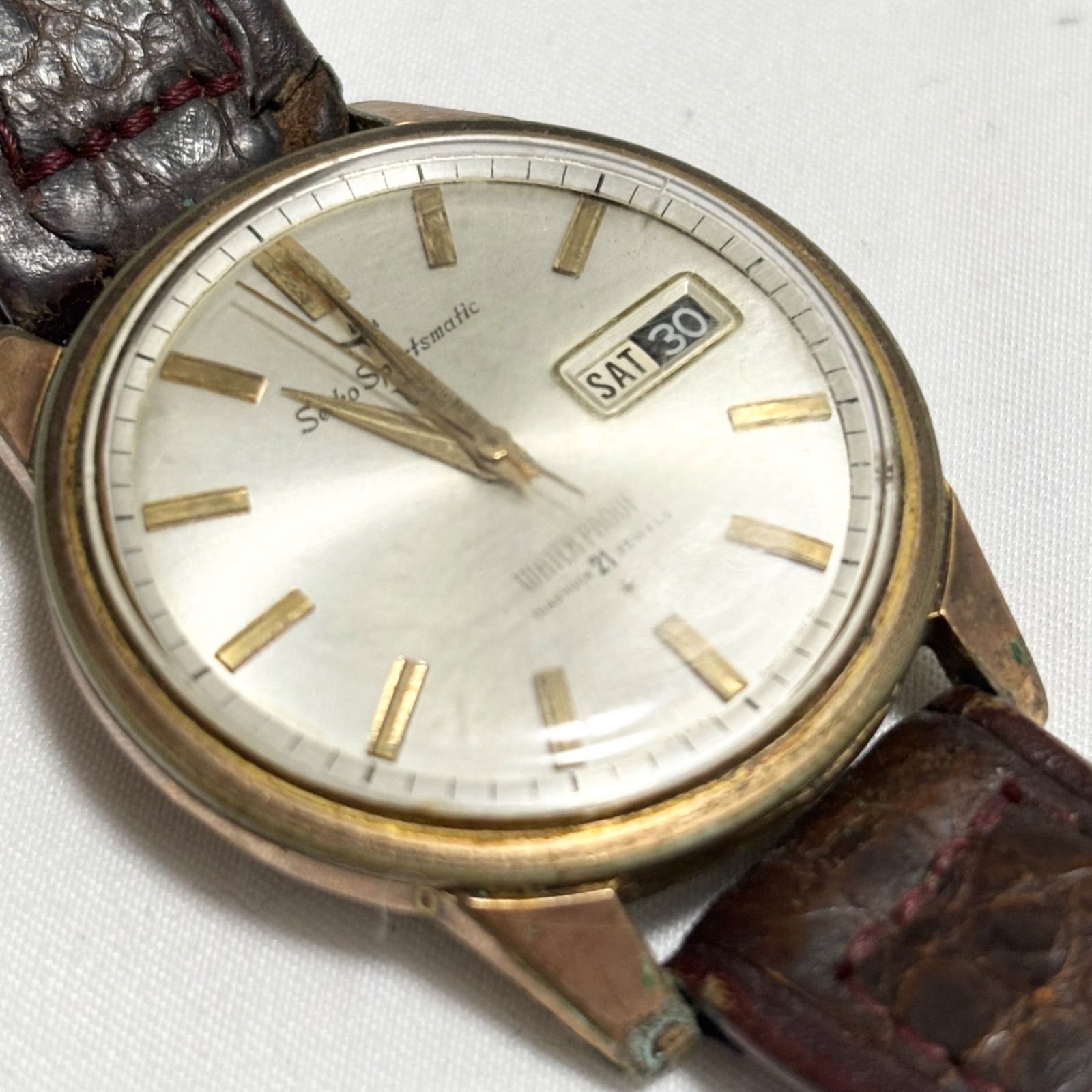 送料無料】【不動品】Seiko Sportmatic/セイコースポーツマチック 