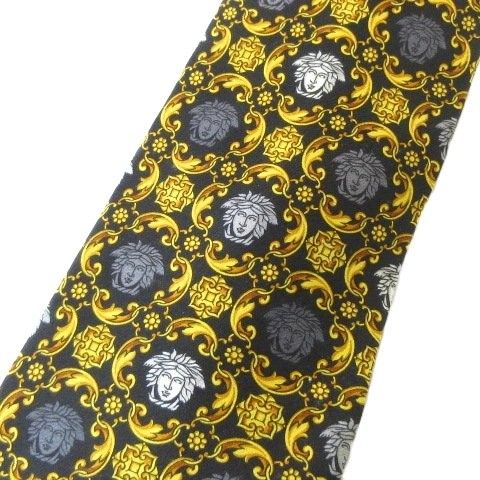 ジャンニヴェルサーチ ヴェルサーチェ GIANNI VERSACE 美品 シルク