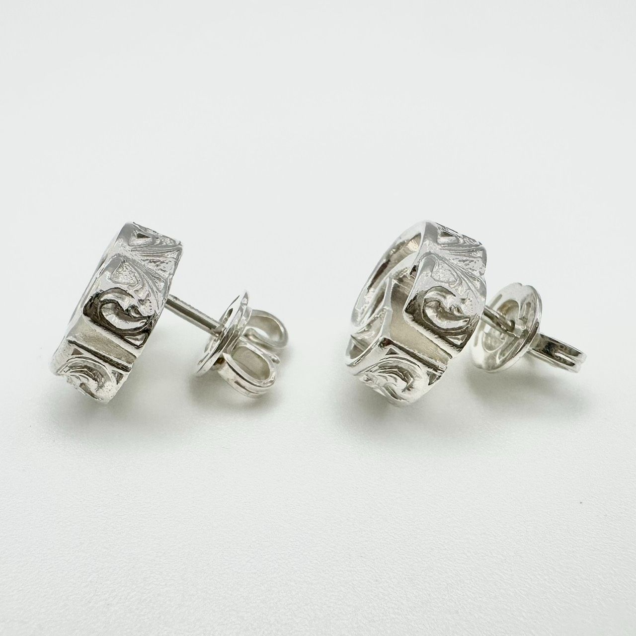 返品OK】極美品 GUCCI グッチ ダブルG GG SV925 シルバー ピアス