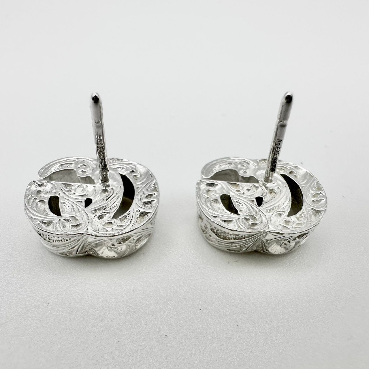 返品OK】極美品 GUCCI グッチ ダブルG GG SV925 シルバー ピアス