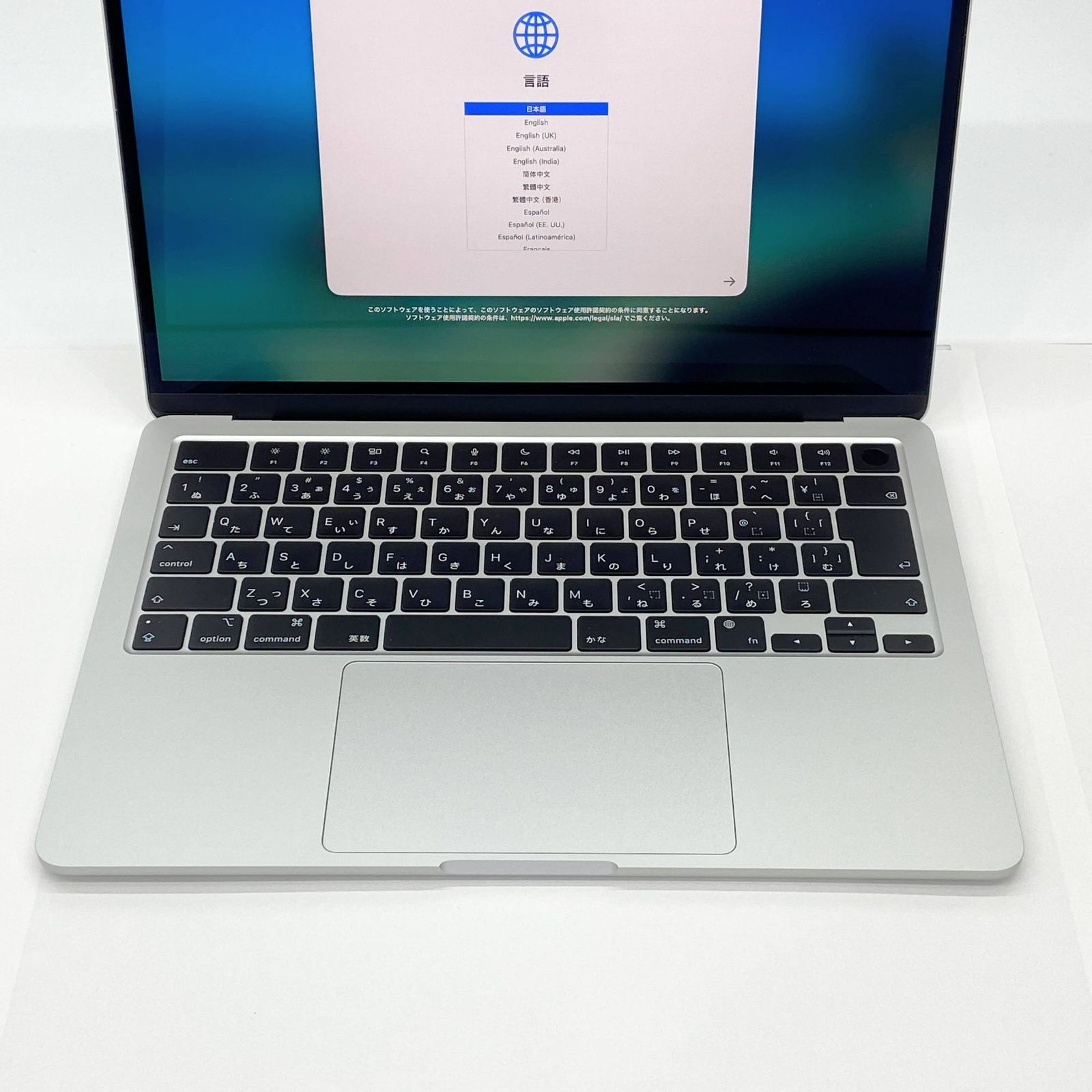 美品 Apple Mac book Air 13インチ M2 2022 8GB 256GB MLXY3J/A