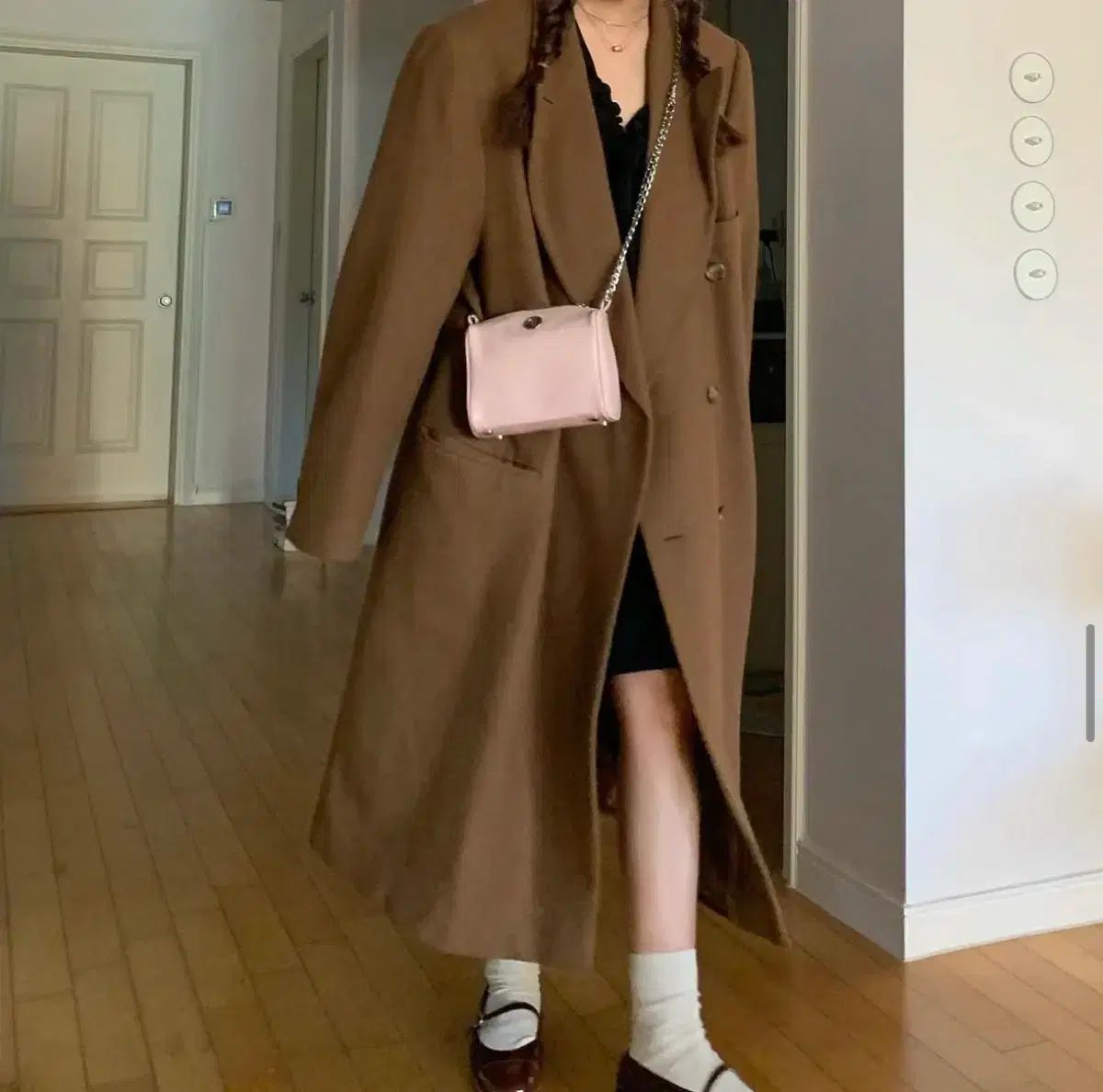 MINITMUTE brett ミニバック バターピンク COLOR