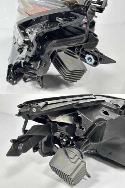 最終値下げ　レクサス純正、ES300h AXZH11 後期右LEDヘッドライト レクサス ES300h AXZH11 後期 純正 三眼LED 左ヘッドライト 左ライト