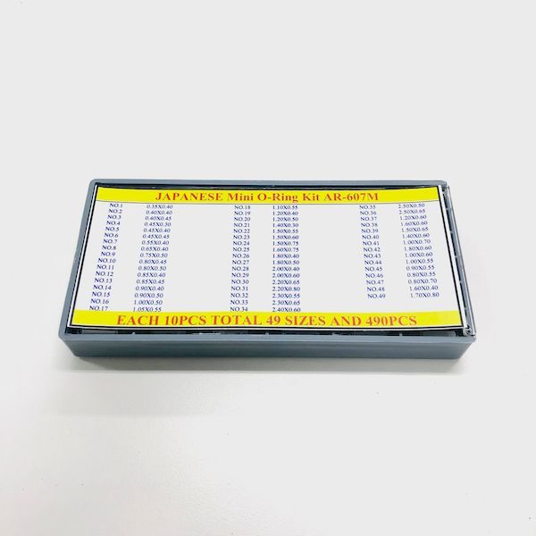 14営業日以内発送 DELTA NO AR 607 M ミニオーリングリュウズパッキンセット49種 販売不可