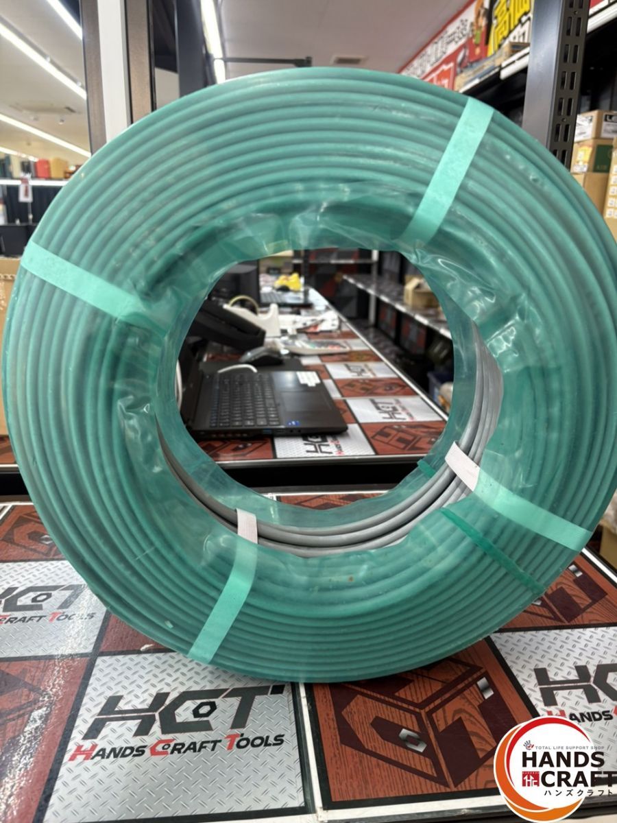 富士 EM-EEF 600 V EEF F 灰 3× 1.6 100 m巻 製造 概算質量 11.5 kg ハンズクラフ