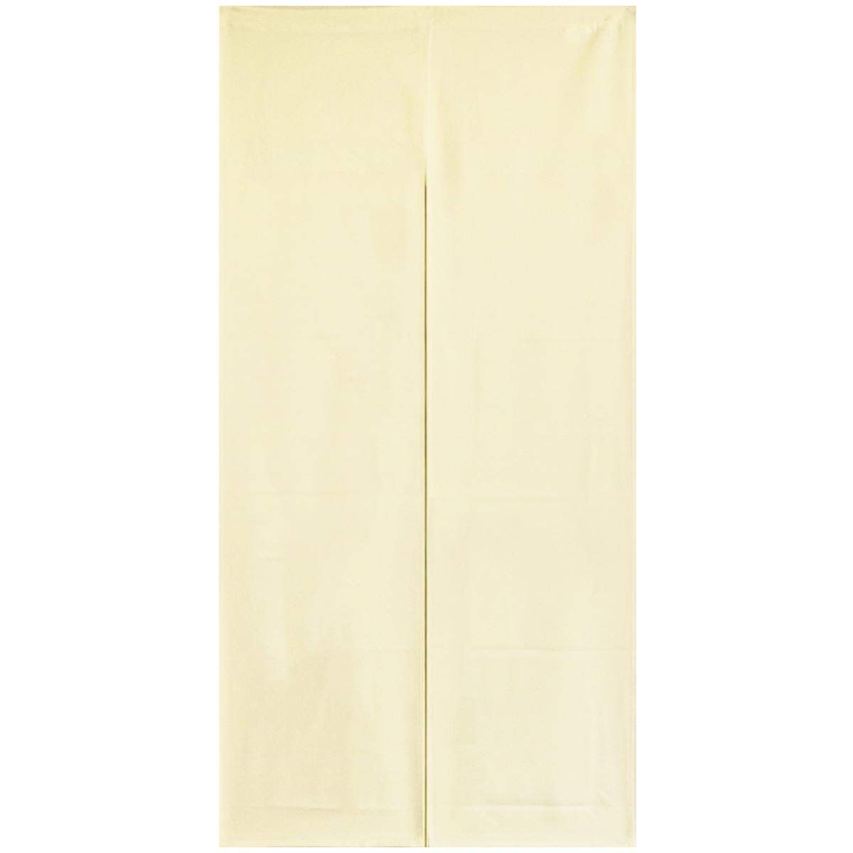 防炎加工のれん プレーン 150×75cm cos(アイボリー：11703) 