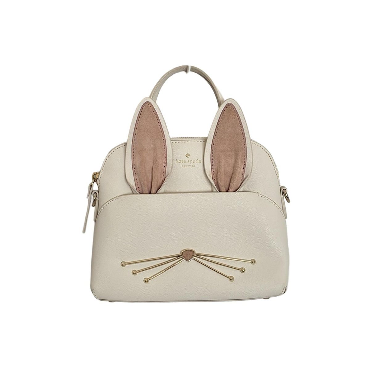 Kate spade(ケイトスペード) ハンドバッグ - PXRU7354 白×ピンク 