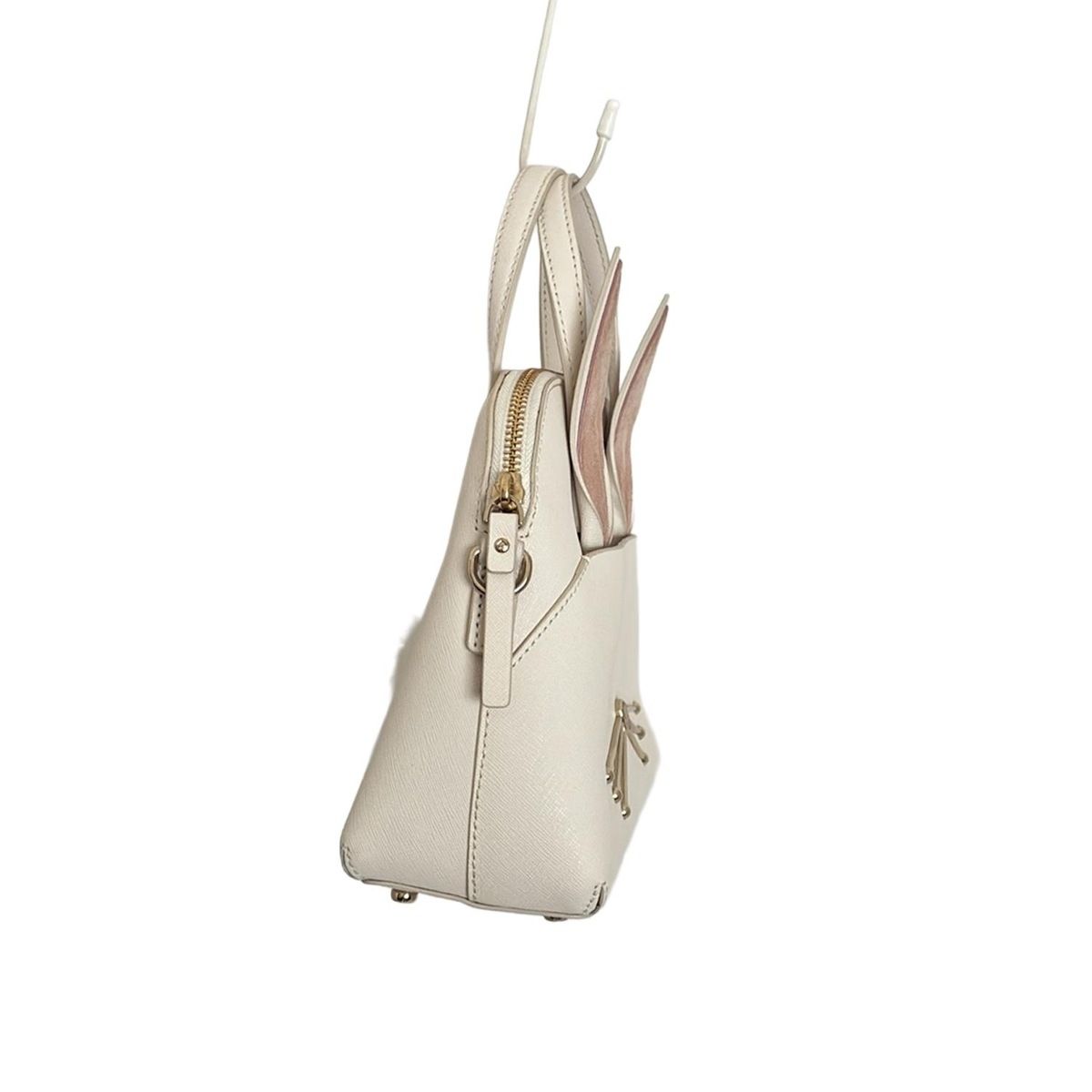 Kate spade(ケイトスペード) ハンドバッグ - PXRU7354 白×ピンク 