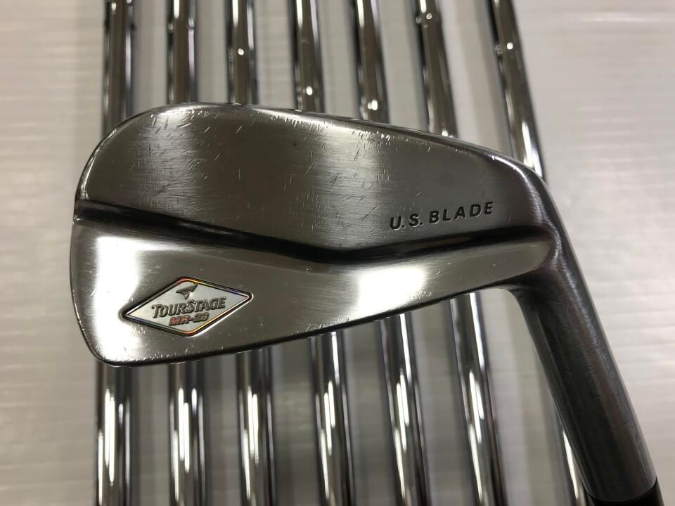 ブリヂストン ツアーステージ MR 23 U S BLADE ダイナミックゴールド X 100フレックス アイアンセット 最短