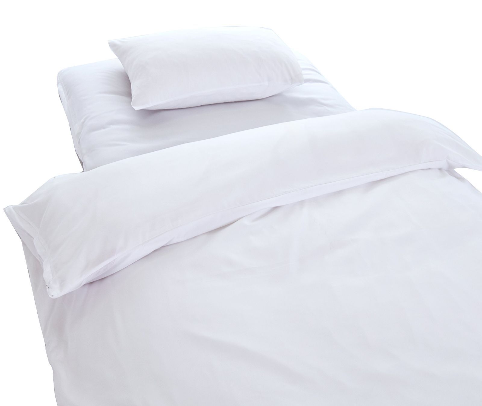 【在庫セール】和式 布団カバー シングル 3点セット 綿混 無地 寝具カバー3点セット 掛け布団カバー 敷き布団カバー 枕カバー 洗い替え 防ダニ（ホワイト）