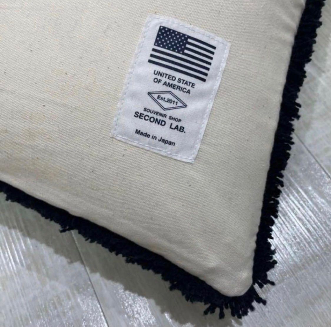 22AW 新品 未使用 SECOND LAB. LUCKY CAT RUG CUSHION セカンドラブ