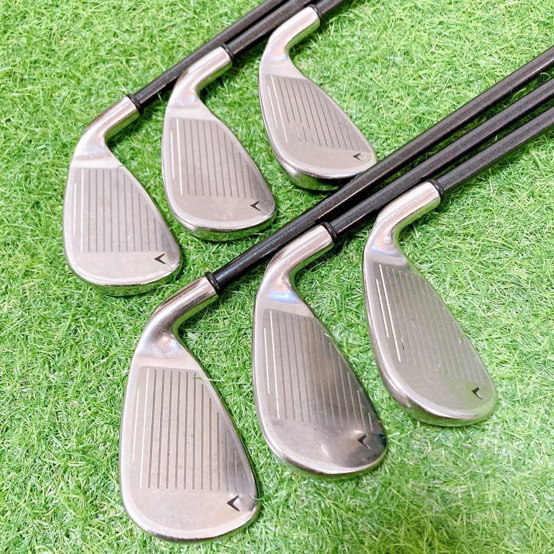 7【レフティー】キャロウェイ ERC フュージョン アイアン メンズ FLEXS