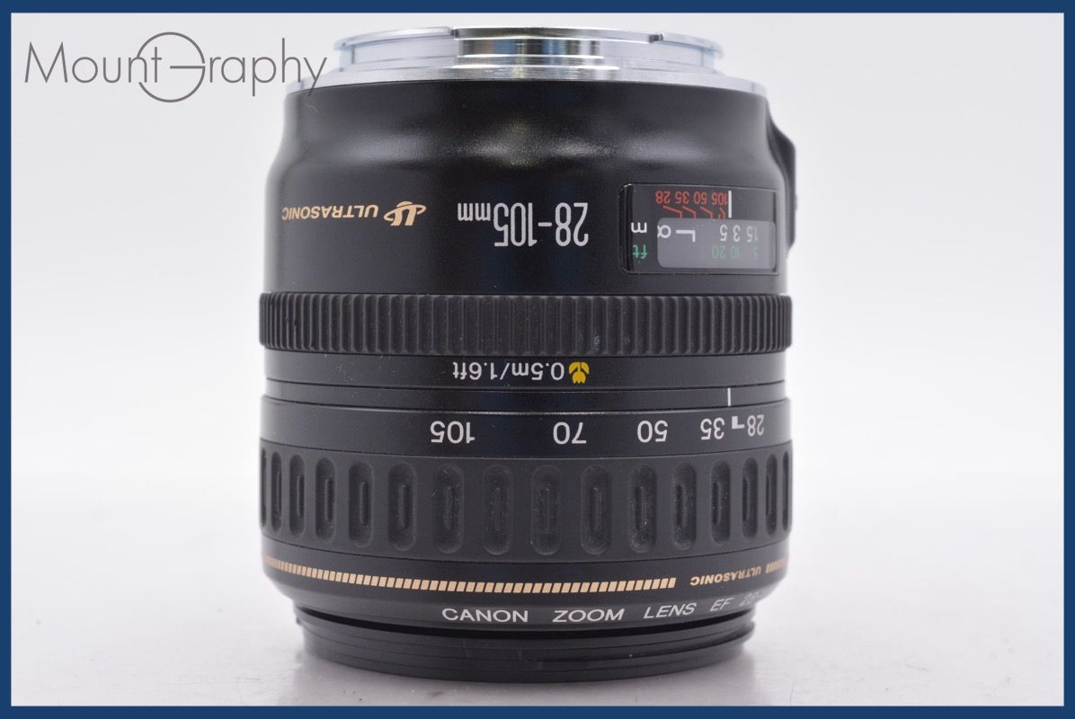 キヤノン Canon EF 28 105 mm F 3 5 4 USM 前後キャップ レンズフィルター付 同梱無料 am 2235
